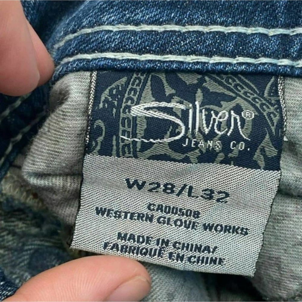 Silver Jeans Berkley Bootcut Jeans 28x32 - Picture 4 of 5